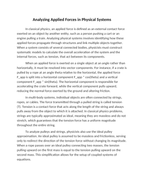 Analyzing Applied Forces in Physical Systems Reading Worksheet sample page