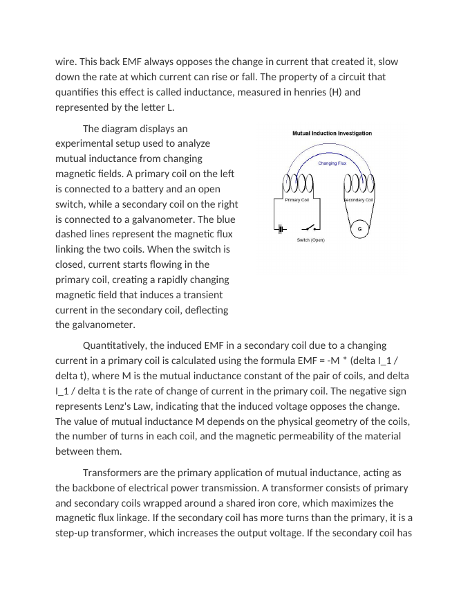 Analyzing Changing Magnetic Fields in Circuitry Reading Worksheet sample page