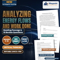 Analyzing Energy Flows and Work Done Reading Worksheet cover