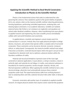 Applying the Scientific Method to Real-World Constraints Reading Worksheet sample page