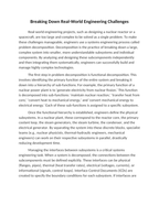 Breaking Down Real-World Engineering Challenges Reading Worksheet sample page