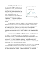 Calculating Kinetic and Static Friction Reading Worksheet sample page