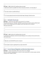 Circuits: Series & Parallel Bell Ringers & Exit Tickets sample page
