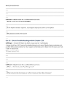 Circuits: Series & Parallel Bell Ringers & Exit Tickets sample page