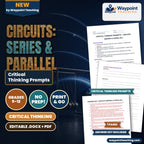Circuits: Series & Parallel Critical Thinking Prompts cover
