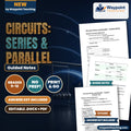 Circuits: Series & Parallel Guided Notes cover
