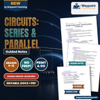 Circuits: Series & Parallel Spanish Guided Notes cover