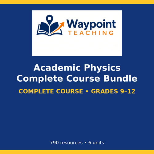 Academic Physics Complete Course Bundle cover