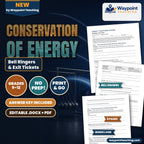 Conservation of Energy Bell Ringers & Exit Tickets cover