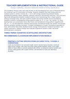 Conservation of Energy CER Task Cards sample page
