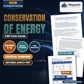 Conservation of Energy CER Task Cards cover