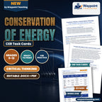 Conservation of Energy CER Task Cards cover