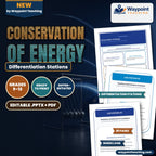Conservation of Energy Differentiation Stations cover