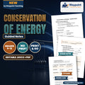 Conservation of Energy Guided Notes cover