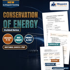 Conservation of Energy Guided Notes cover