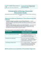 Conservation of Energy Phenomena-Based Lesson: Standing Unflinching as a 15-Kilogram Bowling Ball Pendulum Swings to Within Millimeters of a Physicist's Nose Teacher Discussion Guide sample page