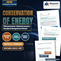 Conservation of Energy Phenomena-Based Lesson: Standing Unflinching as a 15-Kilogram Bowling Ball Pendulum Swings to Within Millimeters of a Physicist's Nose Student Response Sheet cover