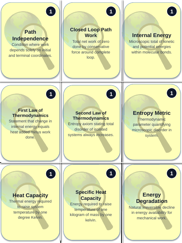 Conservation of Energy Trivia Board Game sample page