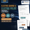 Electric Charge & Electric Fields Bell Ringers & Exit Tickets cover