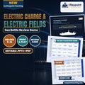 Electric Charge & Electric Fields Sea Battle Review Game cover