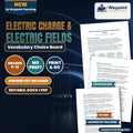 Electric Charge & Electric Fields Vocabulary Choice Board cover