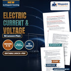 Electric Current & Voltage 5E Lesson Plan cover
