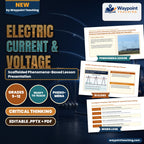 Electric Current & Voltage Scaffolded Phenomena-Based Lesson: Minimizing Ohmic Resistance Heating Losses Across Continental Distances Using Megavolt Ultra-High-Voltage DC Supergrids Presentation cover