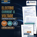 Electric Current & Voltage Substitute Lesson Plan cover