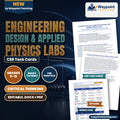 Engineering Design & Applied Physics Labs CER Task Cards cover