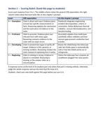 Engineering Design & Applied Physics Labs Model Response & Scoring Guide sample page