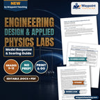 Engineering Design & Applied Physics Labs Model Response & Scoring Guide cover