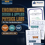 Engineering Design & Applied Physics Labs Tic-Tac-Toe Review Game cover