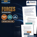 Forces: Friction, Gravity, & Applied Forces 5E Lesson Plan cover