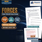 Forces: Friction, Gravity, & Applied Forces Real-World Case Study cover