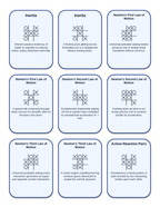 Forces: Friction, Gravity, & Applied Forces Tic-Tac-Toe Review Game sample page