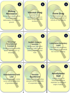 Forces: Friction, Gravity, & Applied Forces Trivia Board Game sample page