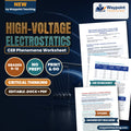 High-Voltage Electrostatics: Van de Graaff Generators and Dielectric Breakdown CER Phenomena Worksheet cover