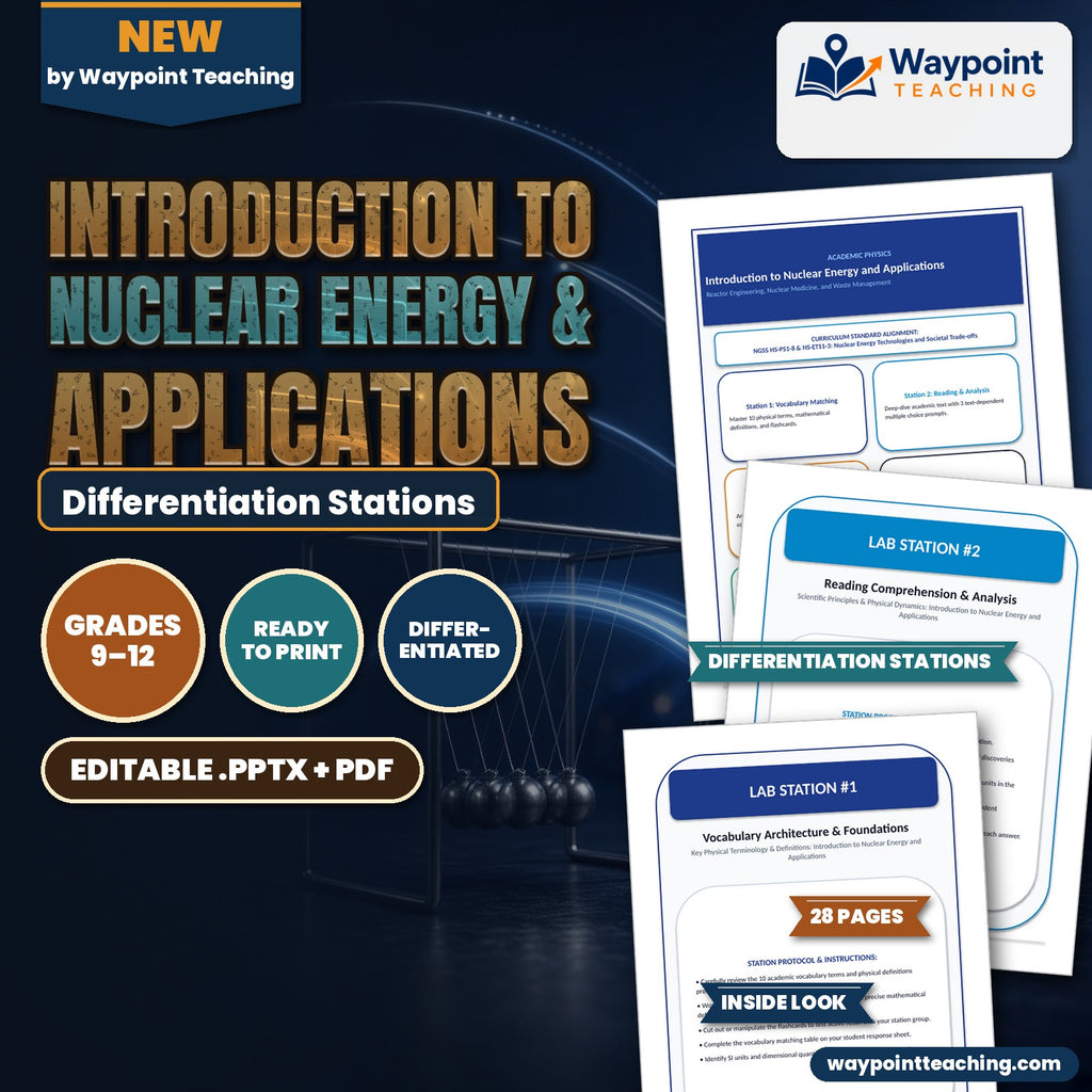 Introduction to Nuclear Energy & Applications Differentiation Stations cover