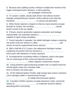 Introduction to Nuclear Energy & Applications Fill-in-the-Blank Vocabulary Worksheet sample page