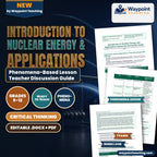 Introduction to Nuclear Energy & Applications Phenomena-Based Lesson: Five Decades of Deep-Space Exploration Powered by Voyager's Radioisotope Thermoelectric Generators and the Luminous Blue Glow of Cherenkov Radiation Teacher Discussion Guide cover