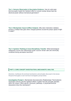 Introduction to Nuclear Energy & Applications Phenomena-Based Lesson: Five Decades of Deep-Space Exploration Powered by Voyager's Radioisotope Thermoelectric Generators and the Luminous Blue Glow of Cherenkov Radiation Student Response Sheet sample page