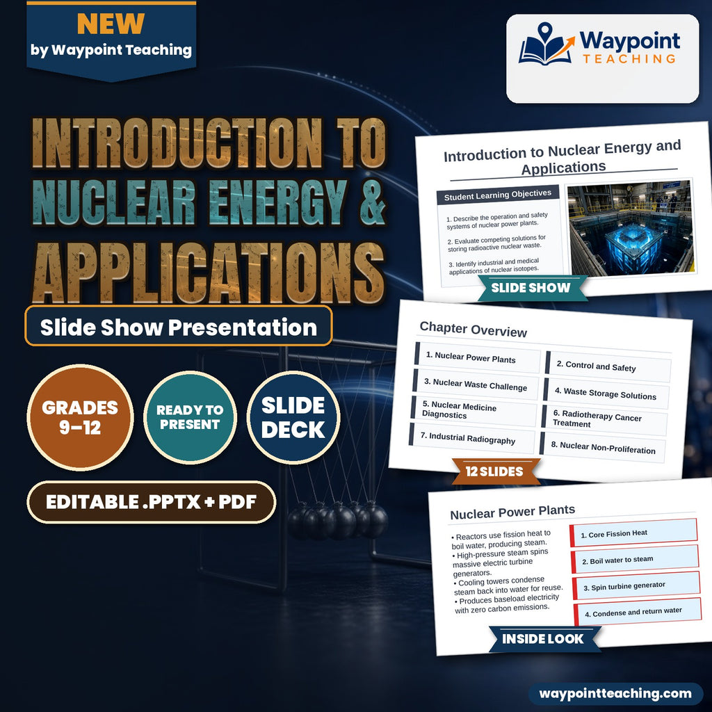 Introduction to Nuclear Energy & Applications Slide Show Presentation cover