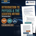 Introduction to Physics & the Scientific Method 5E Lesson Plan cover