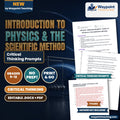 Introduction to Physics & the Scientific Method Critical Thinking Prompts cover
