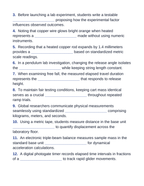 Introduction to Physics & the Scientific Method Fill-in-the-Blank Vocabulary Worksheet sample page