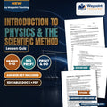 Introduction to Physics & the Scientific Method Lesson Quiz cover