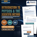Introduction to Physics & the Scientific Method Scaffolded Phenomena-Based Lesson: Measuring the Macroscopic Curvature and Circumference of Planet Earth Using Midday Sunbeam Shadows in Deep Wells Student Response Sheet cover