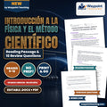 Introduction to Physics & the Scientific Method Spanish Reading Passage & Comprehension Questions cover