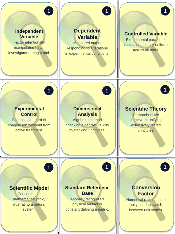 Introduction to Physics & the Scientific Method Trivia Board Game sample page