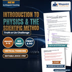 Introduction to Physics & the Scientific Method Truth or Lie Challenge cover